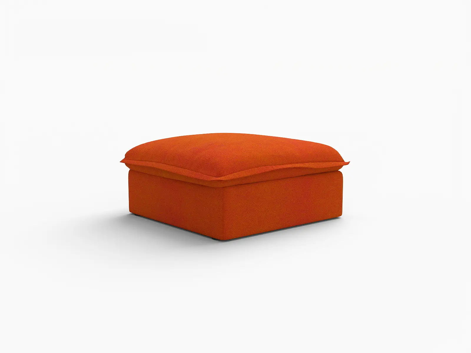 Puf de Almacenamiento Individual Deluxe Cloud Velvet | 1 Pieza (incluye 1 puf), Fundas Lavables