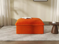 Puf de Almacenamiento Individual Deluxe Cloud Velvet | 1 Pieza (incluye 1 puf), Fundas Lavables