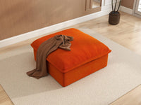 Puf de Almacenamiento Individual Deluxe Cloud Velvet | 1 Pieza (incluye 1 puf), Fundas Lavables