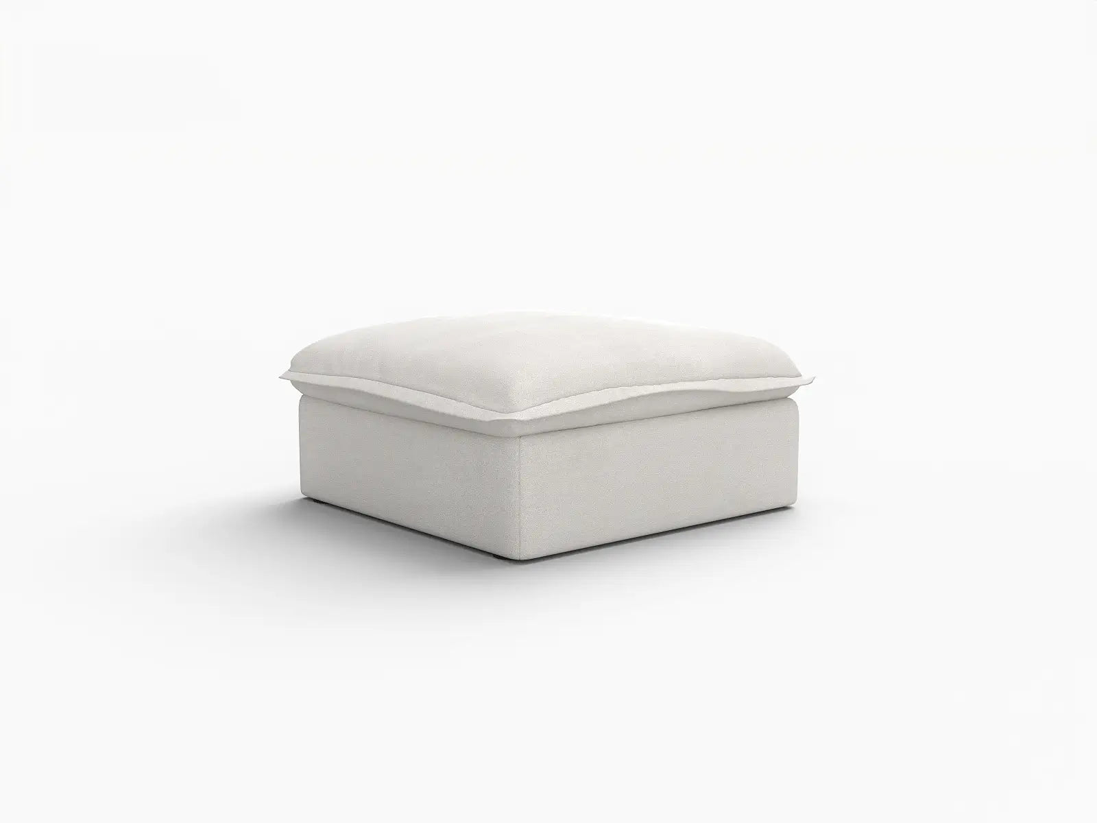 Fundas de lino de lujo para sofás seccionales Cloud | Funda de lino, algodón y lino para sofá otomano