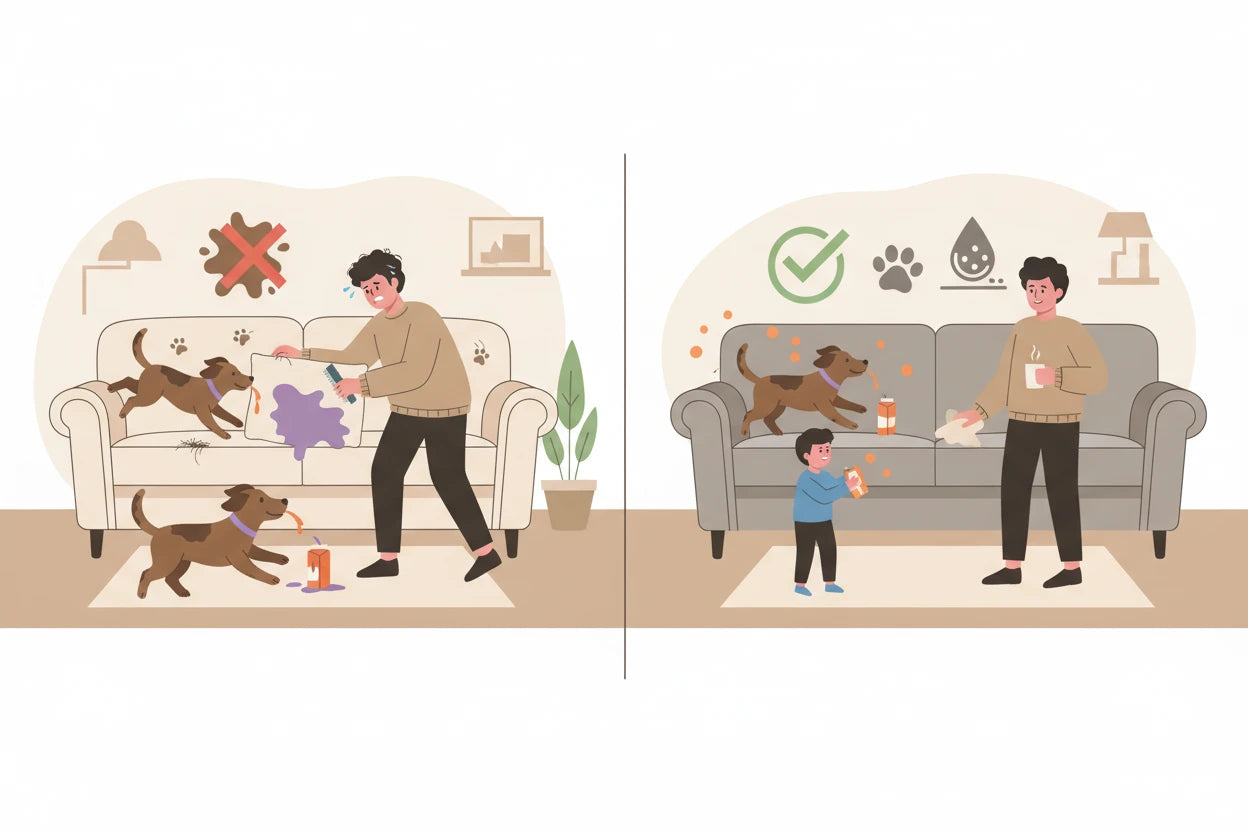 Easy-Care Upholstery for Real Life