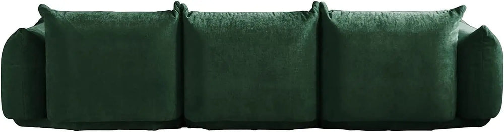Matrix Modern Sectional Sofas | Green Chenille Couch Sectionals 3-seaters