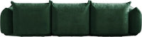 Matrix Modern Sectional Sofas | Green Chenille Couch Sectionals 3-seaters