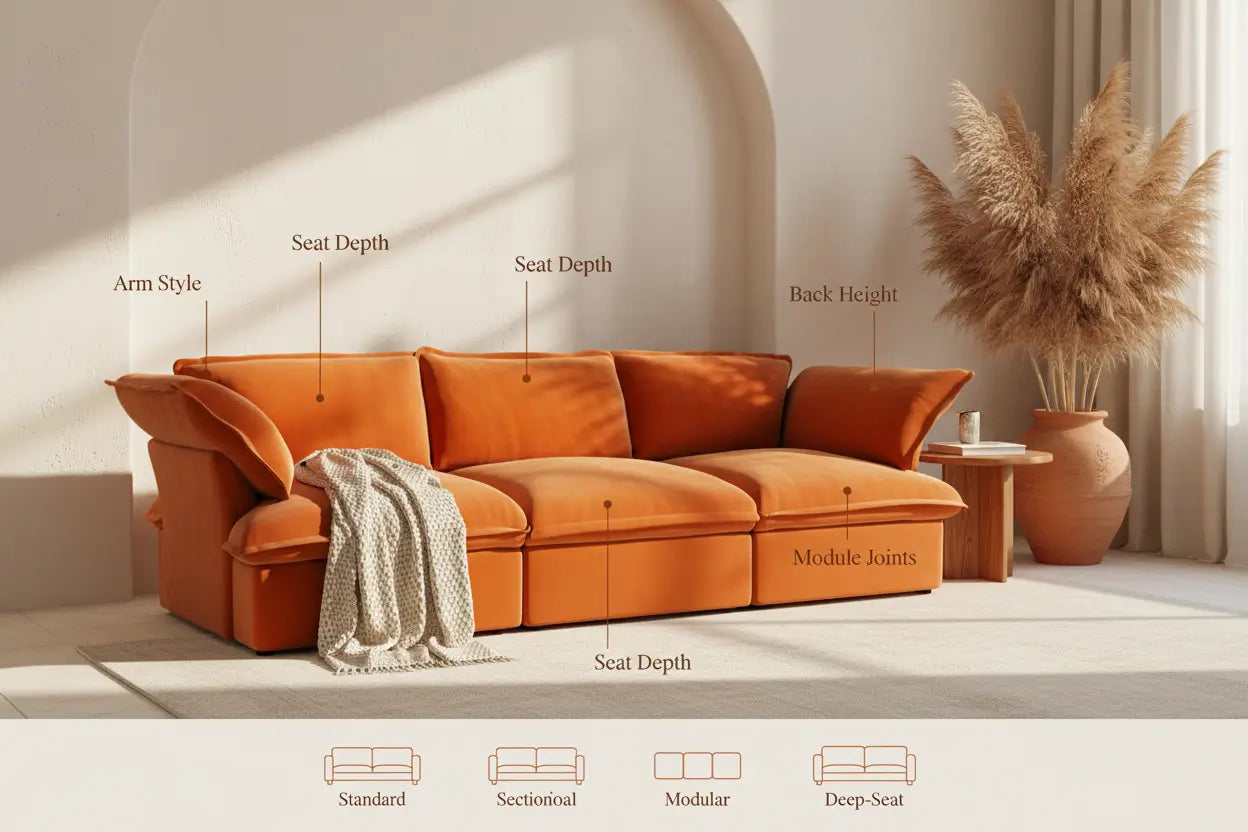 Identify Your Sofa Type for the Perfect Cover