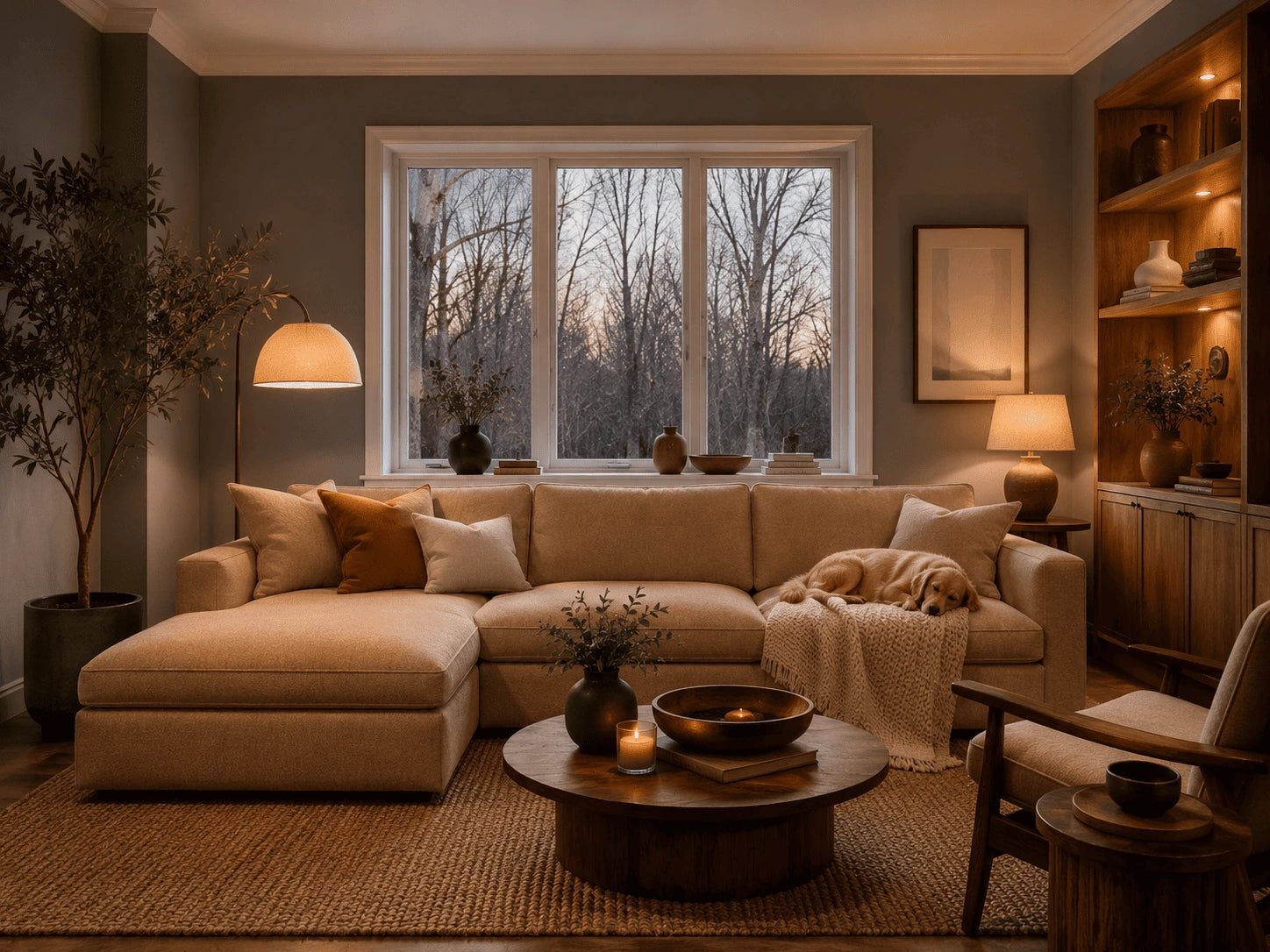 Large or south-facing rooms