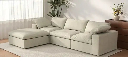 Linen Sofa