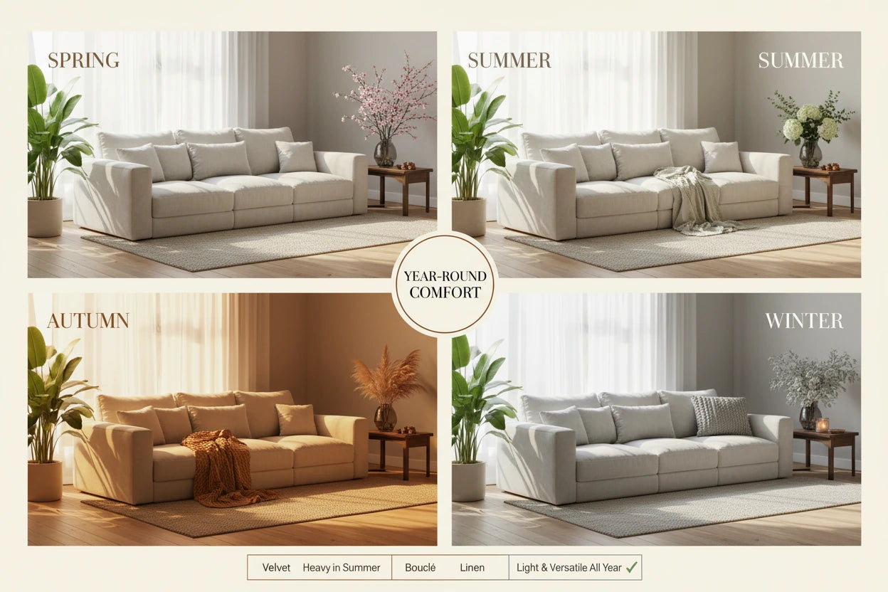 Linen Works Better Across Seasons