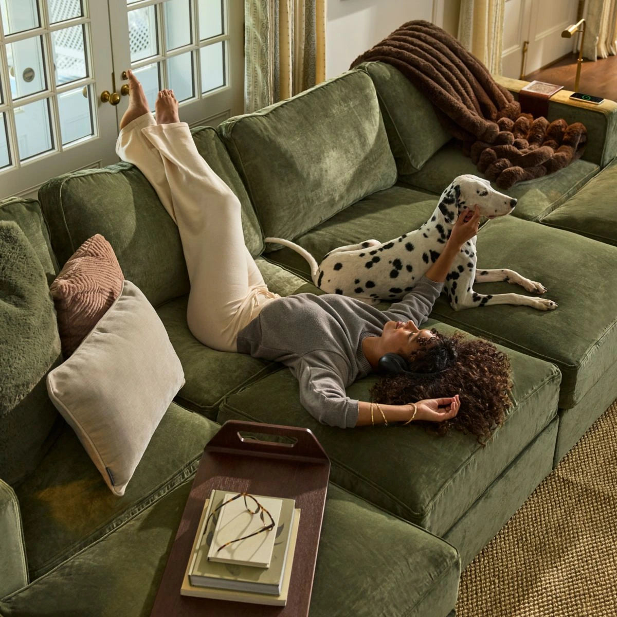 Lovesac — Sactional with Performance Chenille