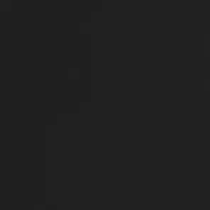 Mesa de centro Aura Wood | 122 cm, negra, irregular, con 3 patas