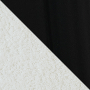 Silla de comedor Arctic con respaldo curvo | Juego de 2 sillas de bouclé blanco