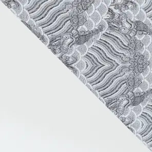 Silla de comedor vegana con respaldo alto | Cuero sintético blanco (juego de 2)