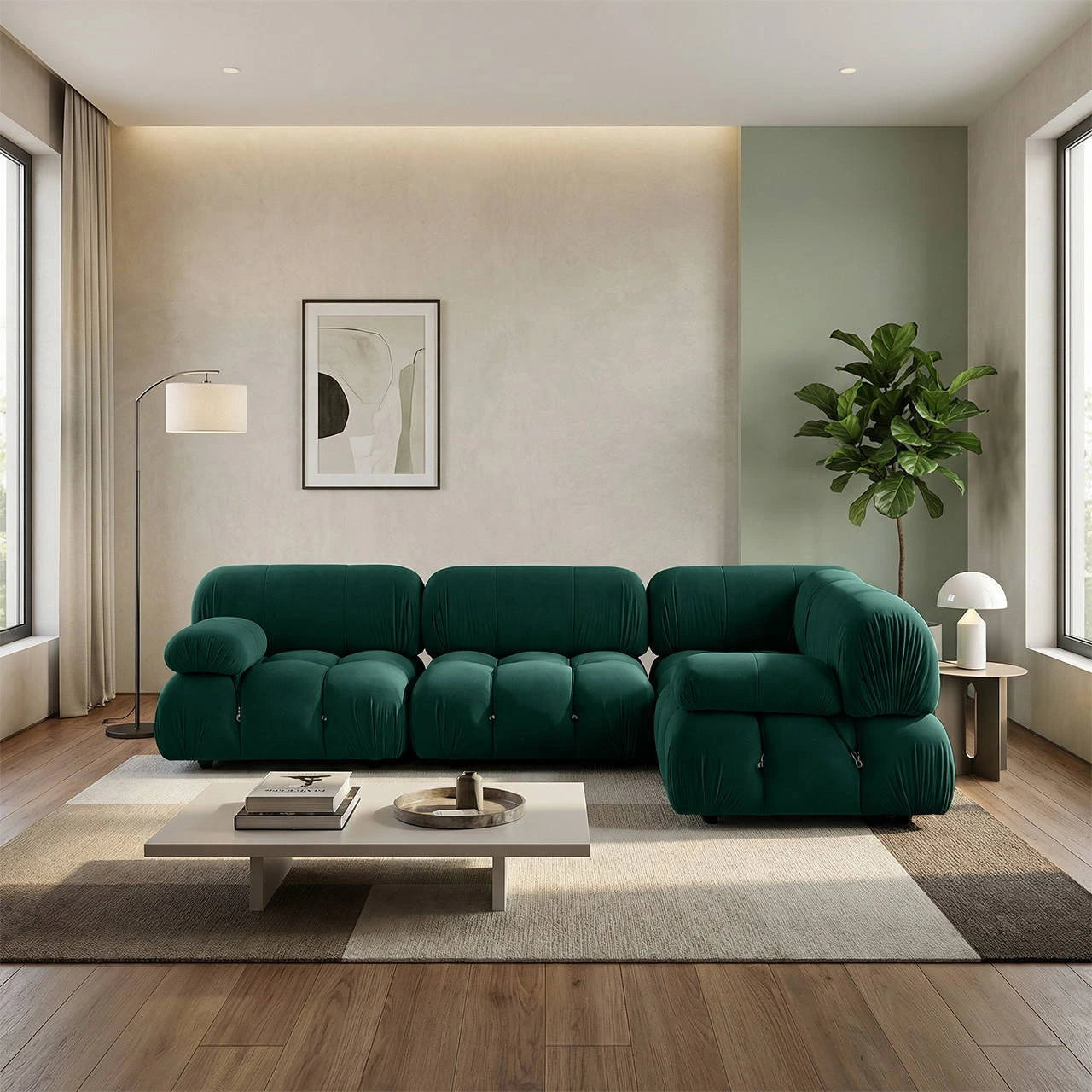 Manhattan Home Design — Mario Bellini Modular Sectional