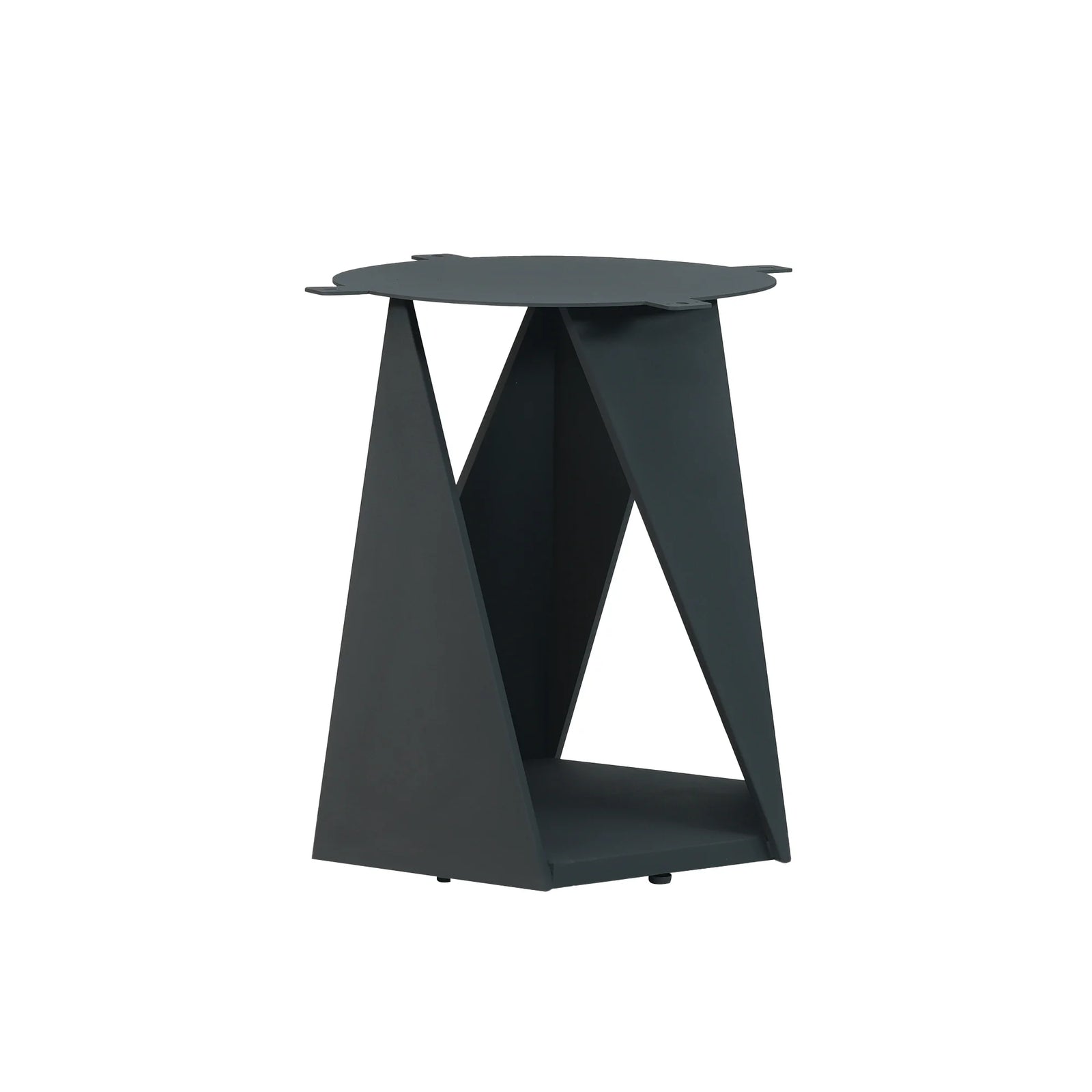 Marbella Sintered Stone Dining Table | 59" White Gloss Round With Lazy Susan Turntable