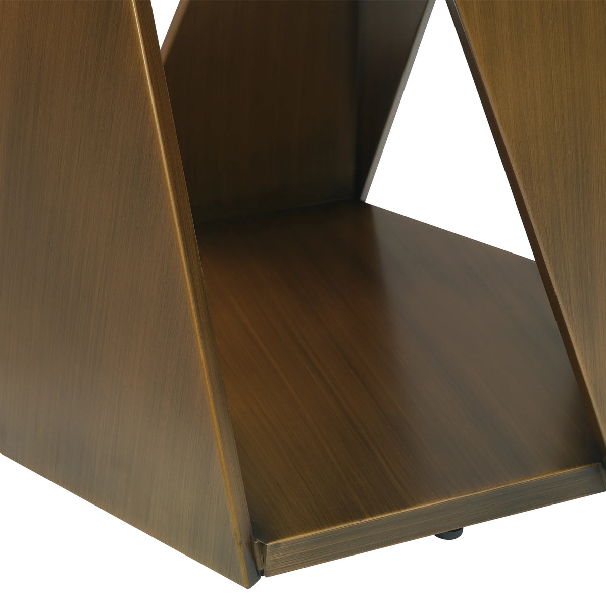 Marbella Sintered Stone Dining Table | 53" White Gloss Round With Metal Base