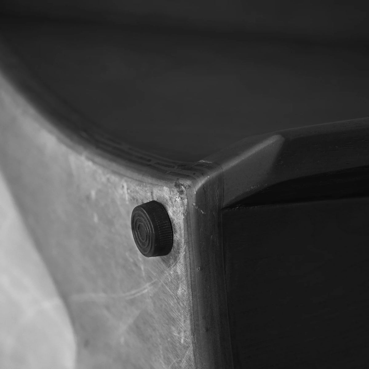 Marbella Sintered Stone Dining Table | 53" White Gloss Round With Lazy Susan Turntable