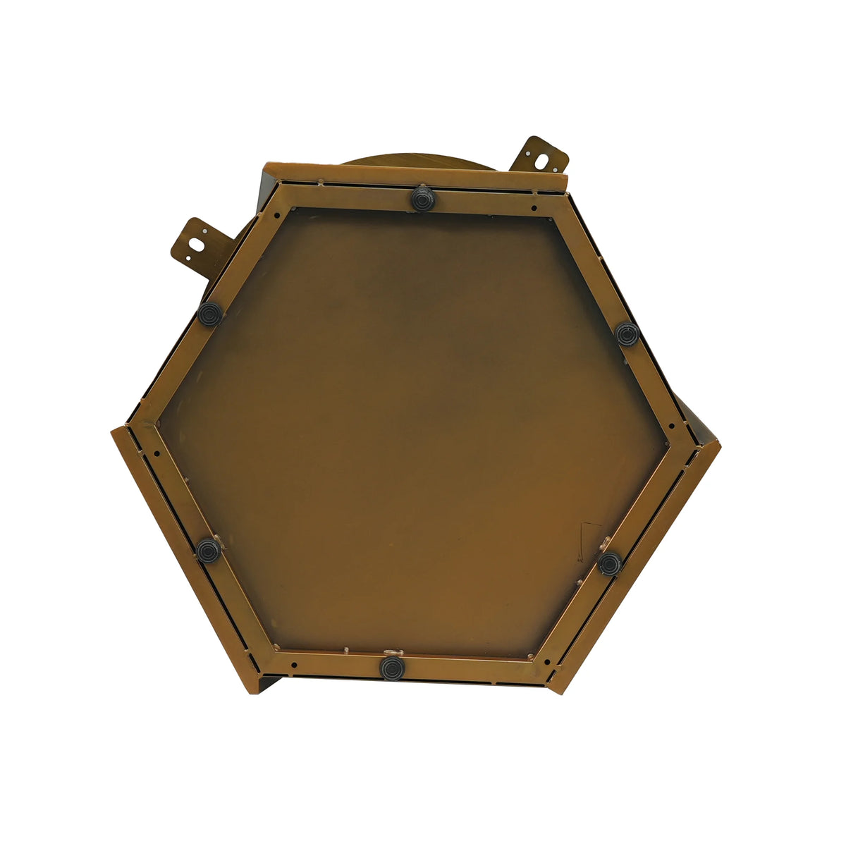 Marbella Sintered Stone Dining Table | 53" White Gloss Round With Metal Base