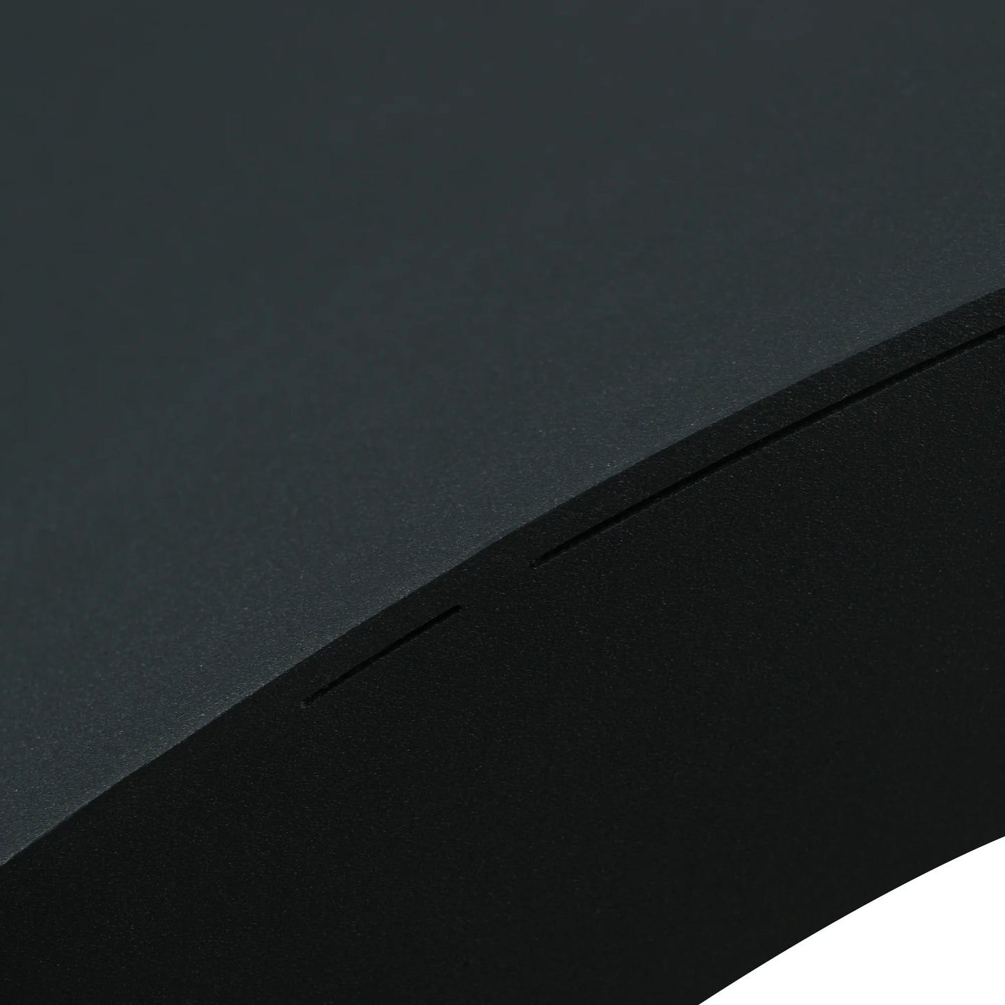 Marbella Sintered Stone Dining Table | 59" Matte Black Round With Lazy Susan Turntable