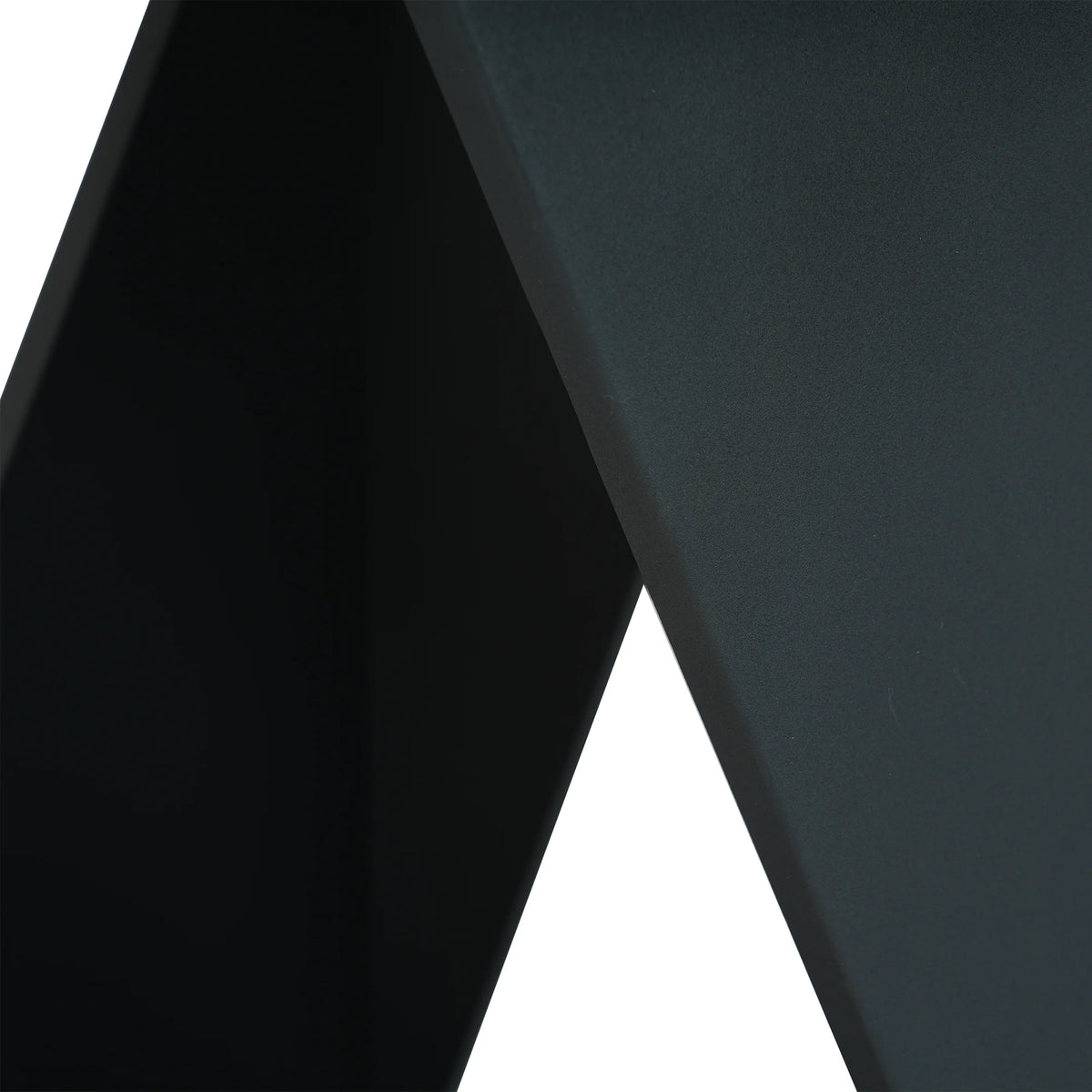 Marbella Sintered Stone Dining Table | 53" Matte Black Round With Metal Base