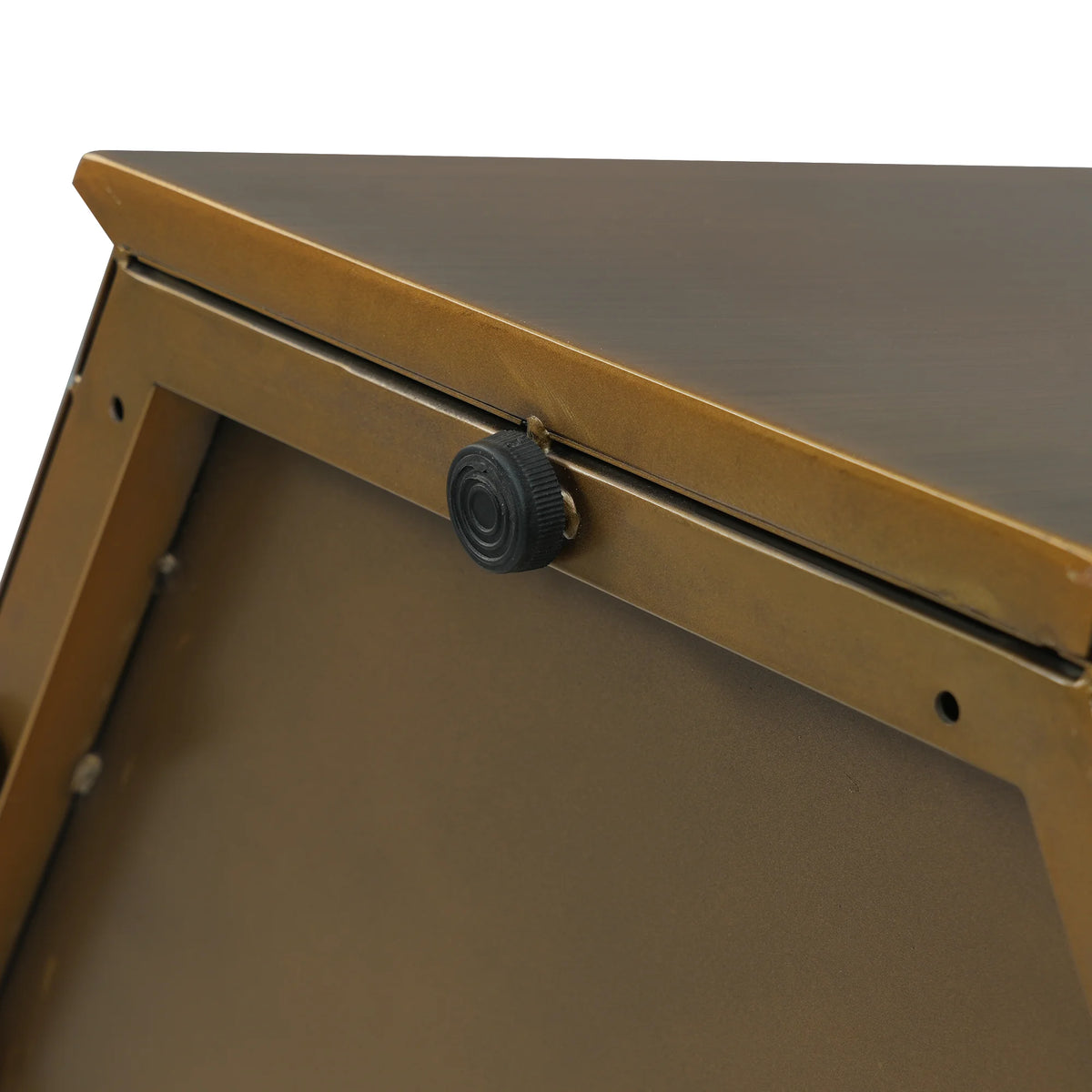 Marbella Sintered Stone Dining Table | 53" White Gloss Round With Metal Base