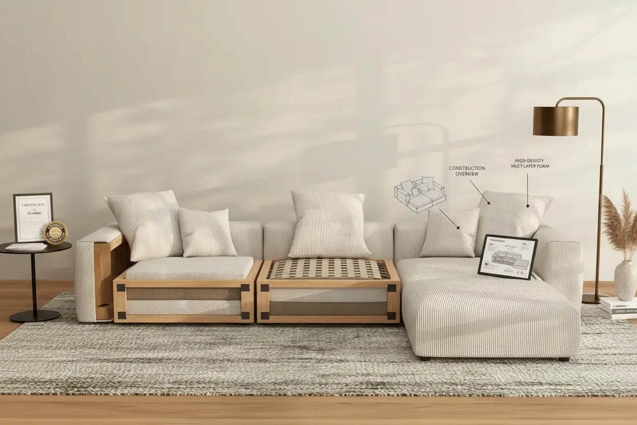 Match Budget With Ultra Plush Sectional Quality Levels