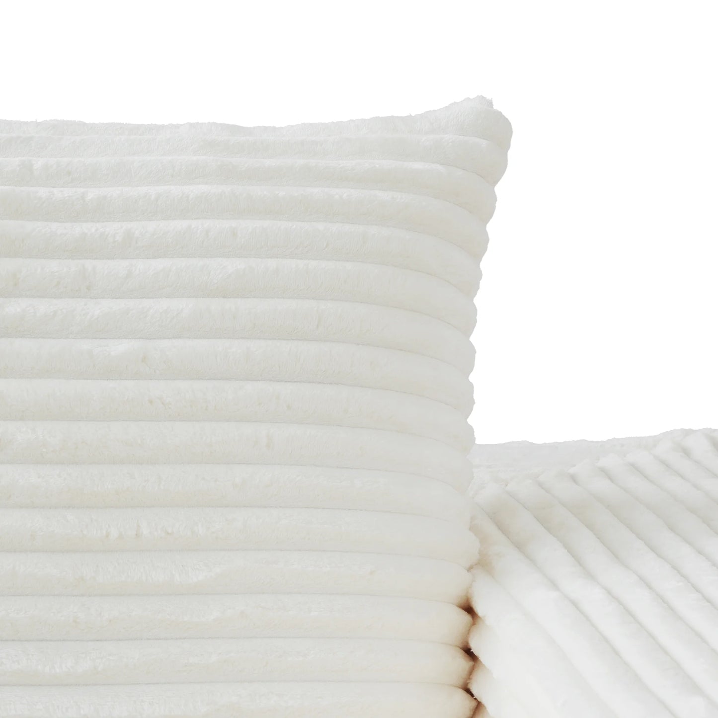 Sofás seccionales Matrix Nook | Sofás seccionales de 3 piezas en forma de L de pana beige de 3 plazas