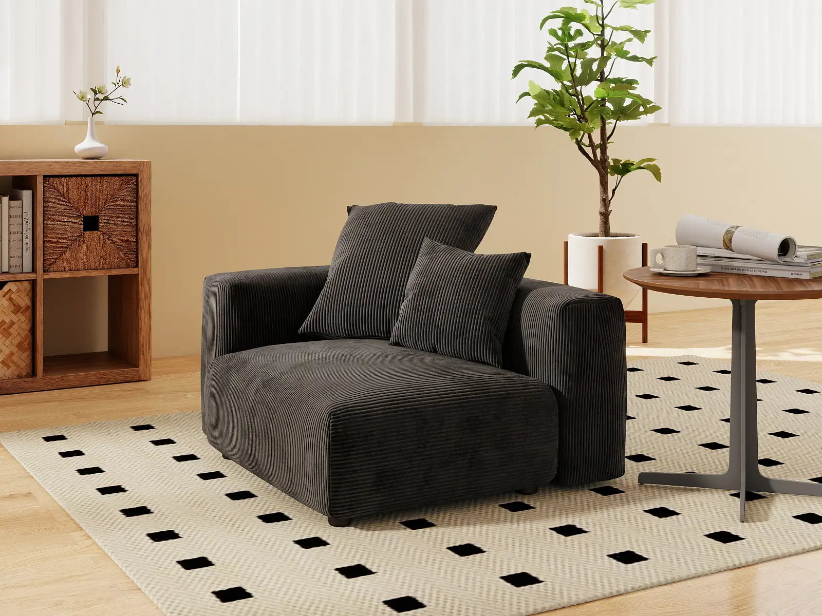 Fundas para sofás modulares modernos Matrix | Fundas para sofás modulares modernos con asientos laterales