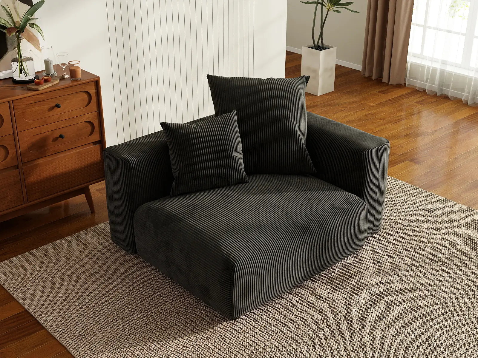 Fundas para sofás modulares modernos Matrix | Fundas para sofás modulares modernos con asientos laterales
