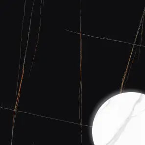 Marbella Sintered Stone Dining Table | 59" Matte Black Round With Lazy Susan Turntable