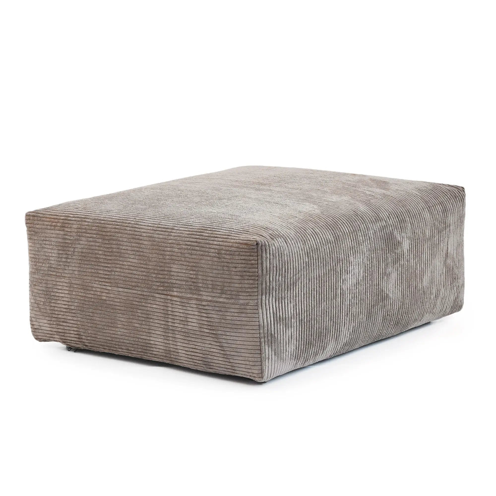 Matrix Modern Modular Sofas Covers | Modern Brown Corduroy Sofa Cover for Ottoman