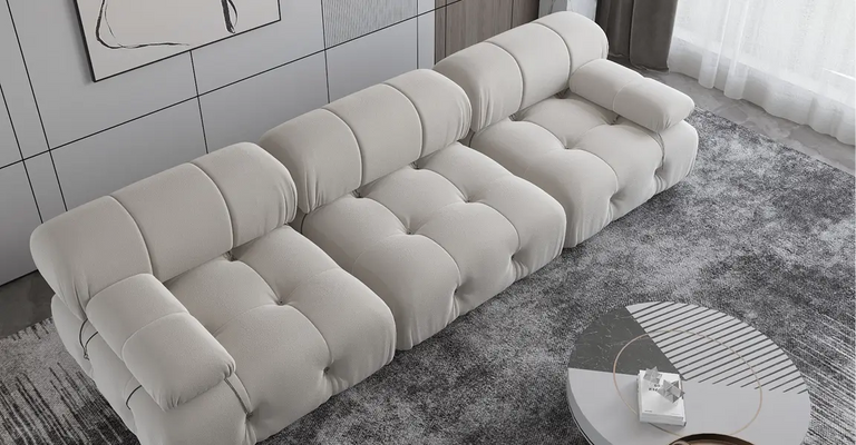 Modular Tufted Sofa