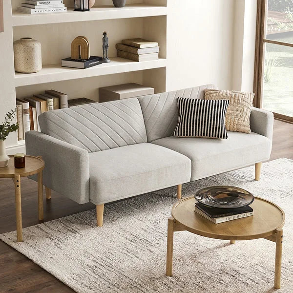 Mopio Chloe Futon Sofa Bed A Stylish Hybrid for Guests or Studios