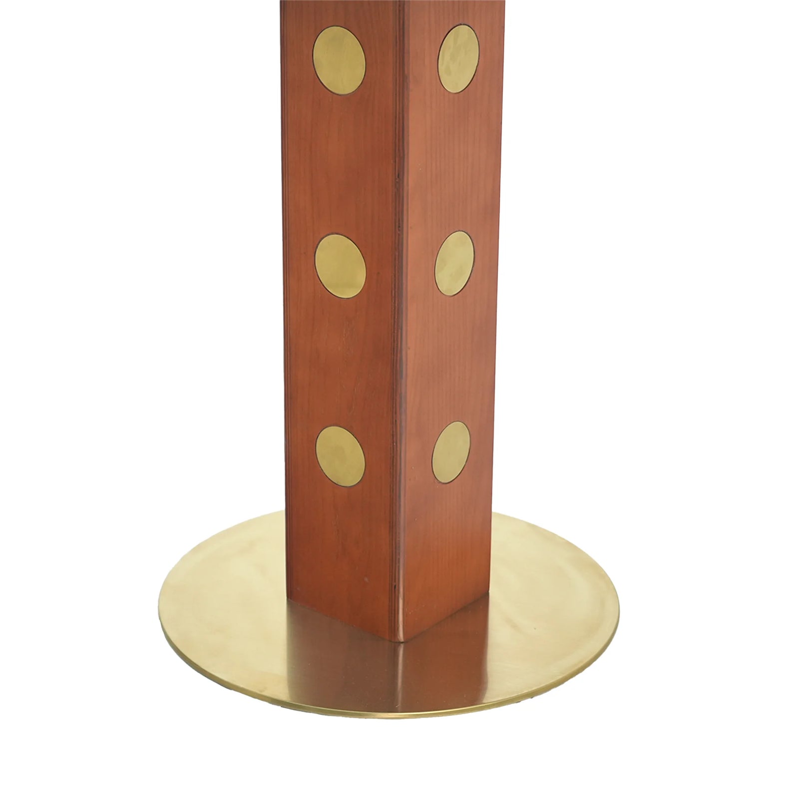 Mesa de bistró Nero de piedra sinterizada | Pandora cuadrada de 86 cm con base de madera