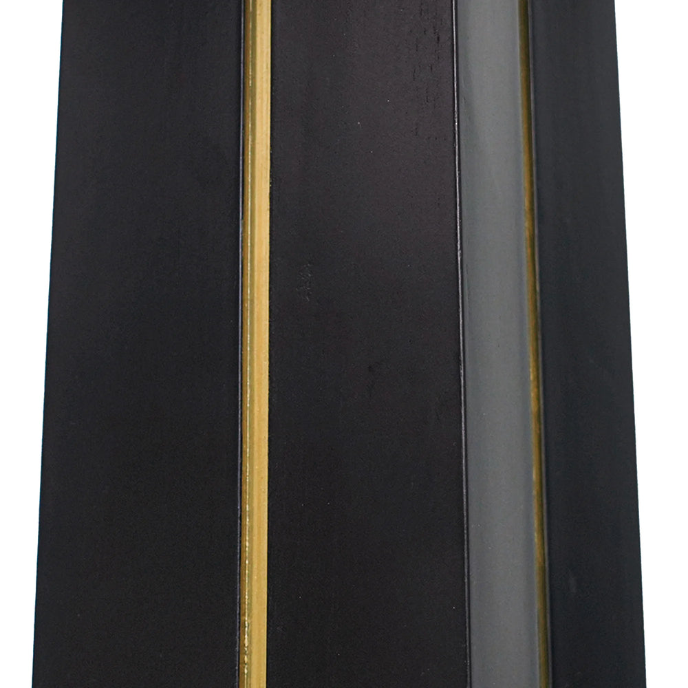 Nero Sintered Stone Bistro Table | 34" White Round With Wood Base