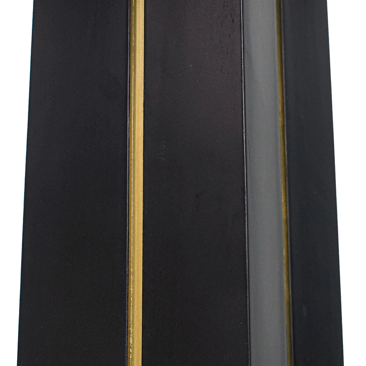 Mesa de bistró Nero de piedra sinterizada | Pandora cuadrada de 86 cm con base de madera