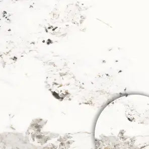 Marbella Sintered Stone Dining Table | 53" Pandora Round With Lazy Susan Turntable