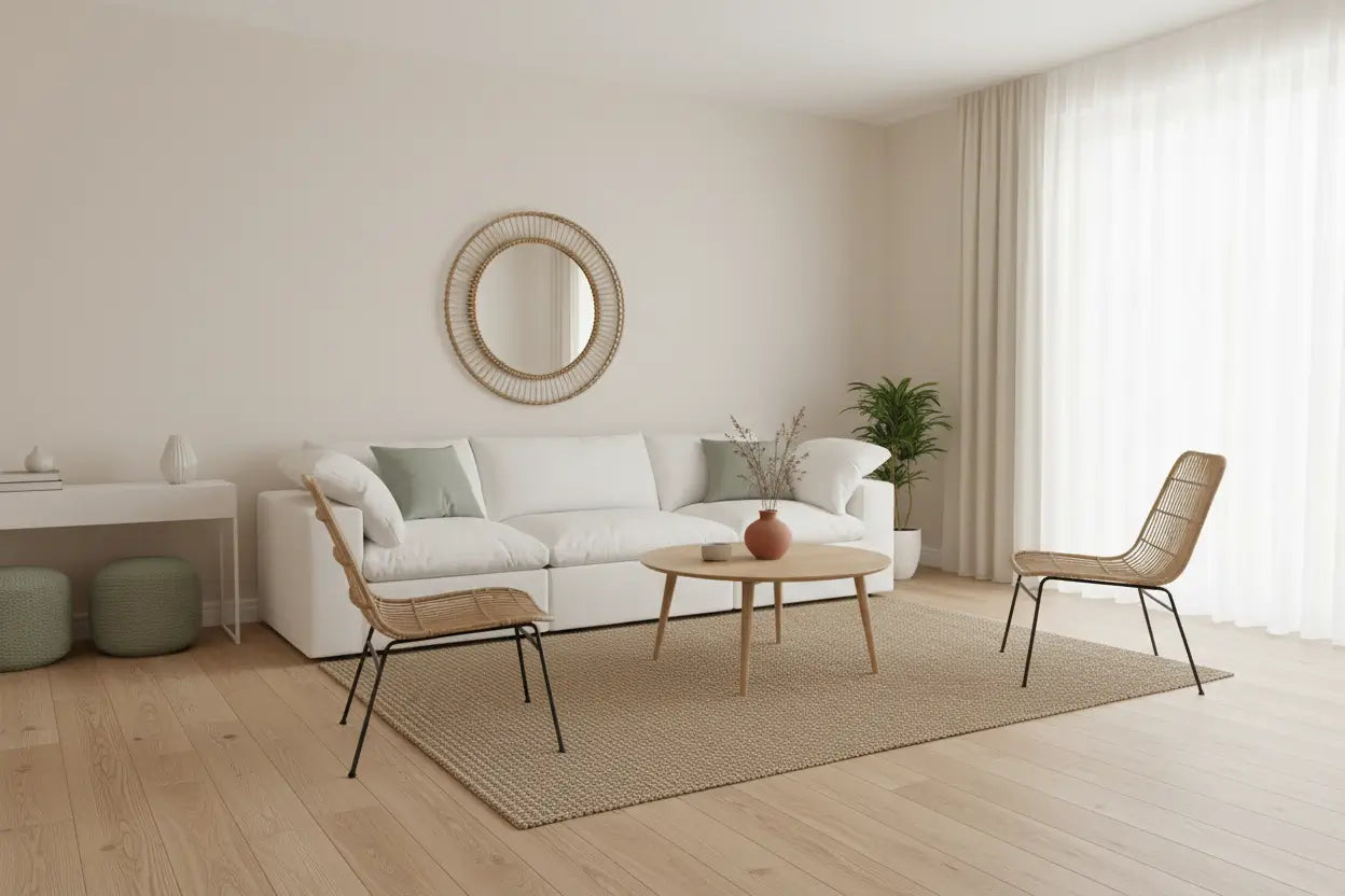 Pick Furniture That's Scaled and Light-Looking