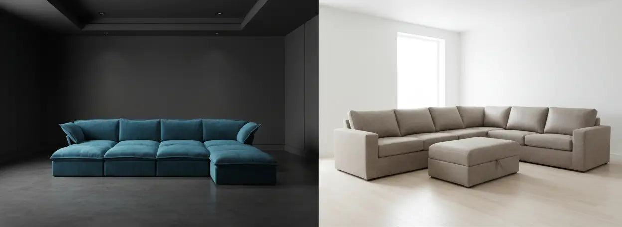 Pit Sectional Sofa vs Sectional Sofa: Space Requirement