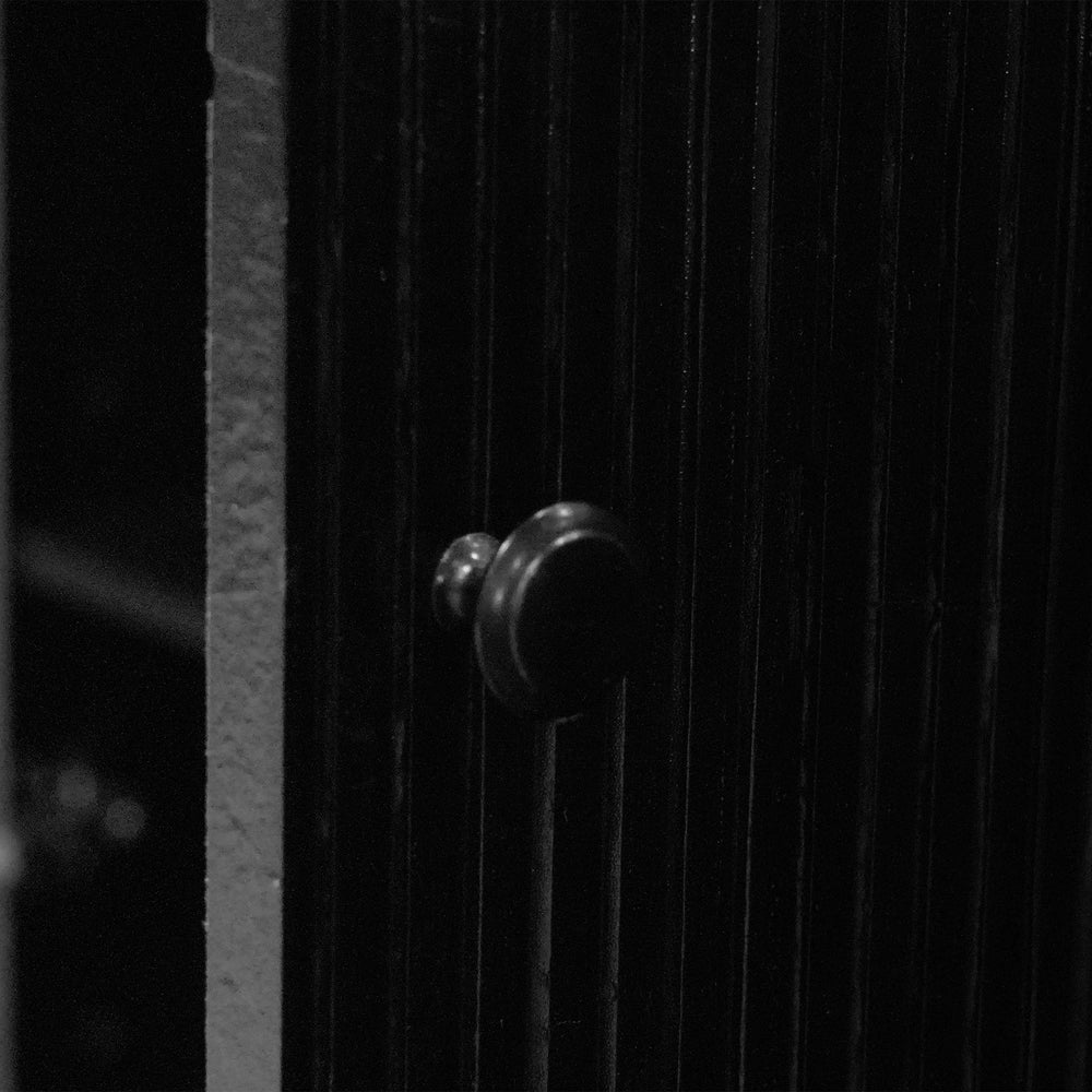 Mueble para TV Praxis de madera | Rectangular, negro, de 67" con base