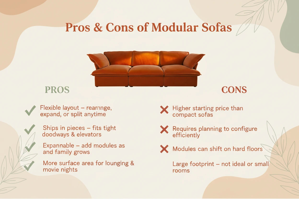 Pros and Cons of Modular Sofas