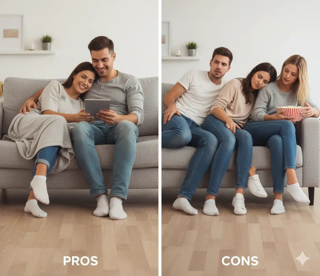 Pros and Cons of Loveseat and Sofa