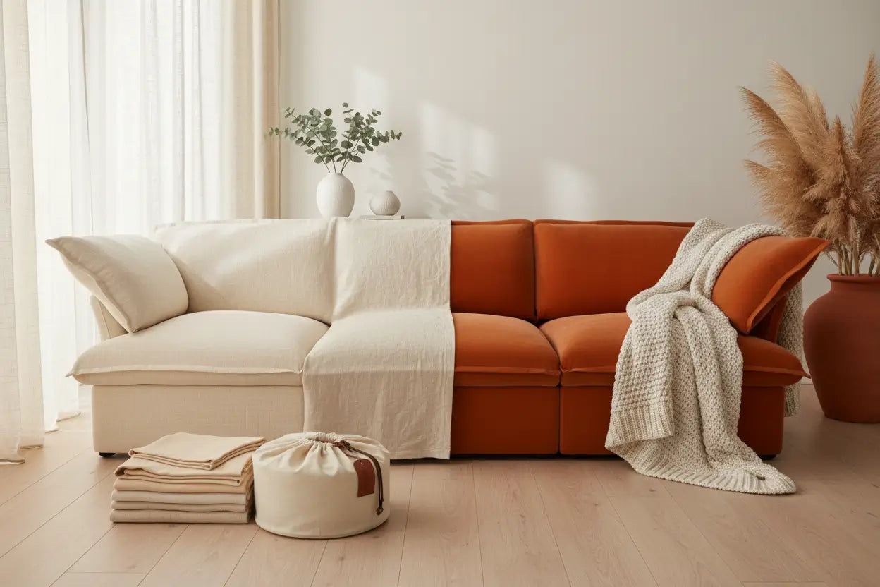 Rotate Seasonal Covers to Keep Your Sofa Fresh