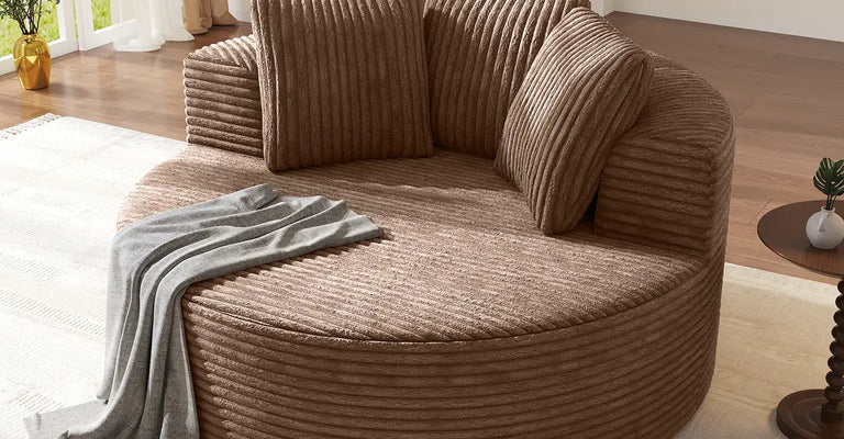 Round Boneless Sofa-Essential Series