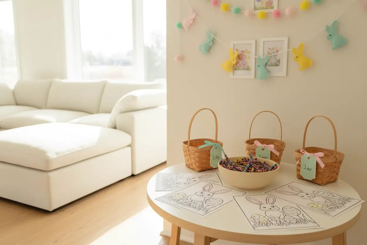 Crea un rincón de actividades para toda la familia