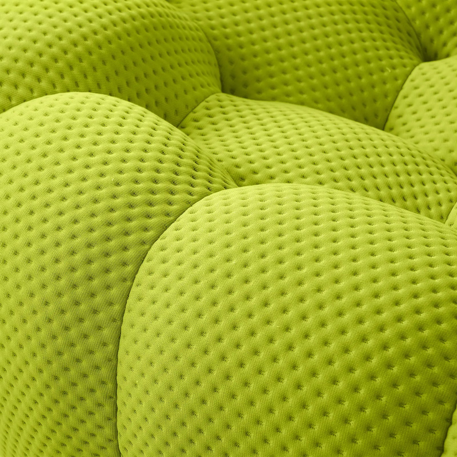 Essential 2-Seater lime-green 3D-Knitted Fabric Loveseats | 1-Piece, 3D-Knitted Fabric, Apartment Friendly