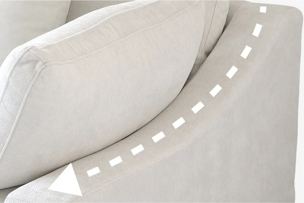 Slope Armrest Design