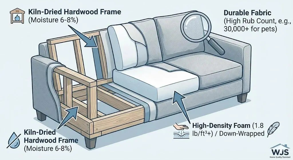 The Quality Checklist How to Spot a Good One Frame_ cushion and fabric