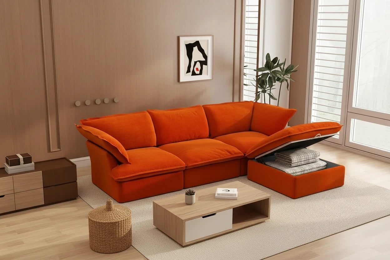 Use Hidden Storage to Reduce Visual Clutter