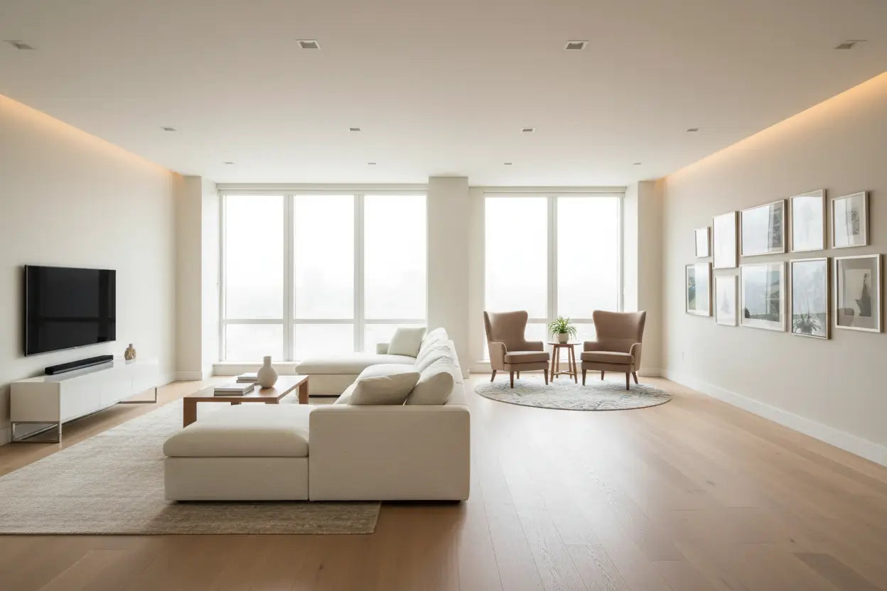 Use Multi Zone Layout to Break a Long Living Room