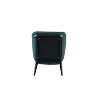 Vegan Full Back Dining Chair | White Seat Set of 2