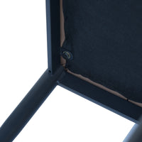 Vegan Full Back Dining Chair | White Leather Set of 2